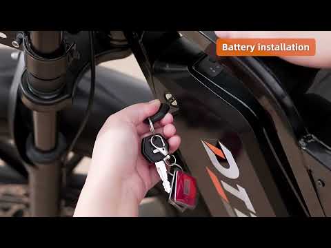 Installation Video for the F6 Model of DTTZH E-bike