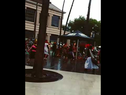 Aztec warrior dancers