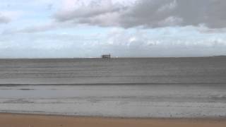 preview picture of video 'Le rivage de la plage de Boyardville (Février  2014)'