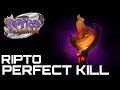 Spyro 2 Ripto's Rage (Reignited) RIPTO FLAWLESS KILL (0 HITS)