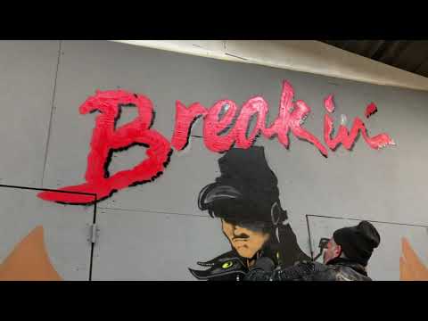 Nasty Sons -There's no stopping us - Shabba Doo tribute wall