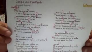 CON LO QUE ÉSO DUELE  Joaquín Sabina  COVER