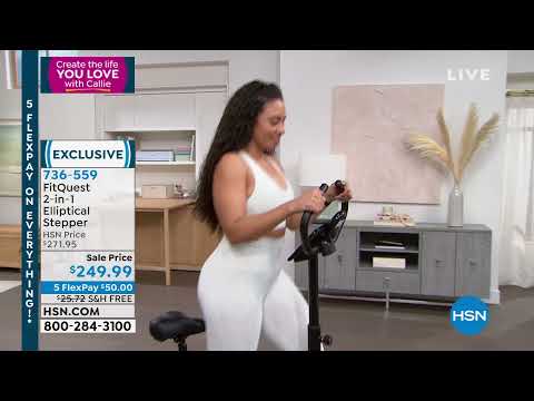 FitQuest 2in1 Ellipsentrainer