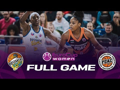 Piestanske Cajky v NKA Universitas PEAC | Full Basketball Game | EuroCup Women 2022-23