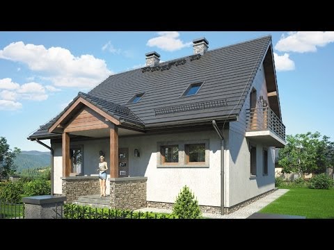 Projekt domu NARCYZ Pracownia Projektowa Studio Atrium