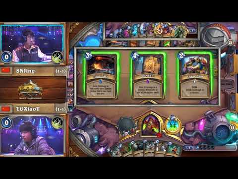 17. SNJing vs TGXiaoT – Fase de grupos – 2019 HCT World Championship