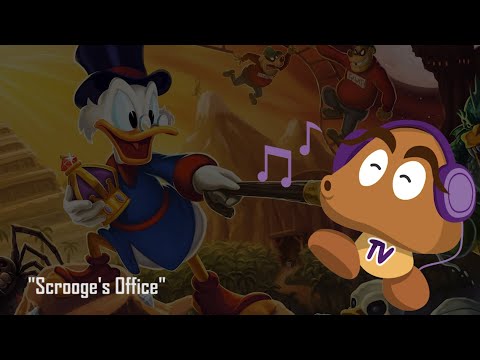 DuckTales: Remastered OST - Scrooge's Office (HQ Version)