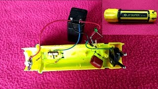 WIRING CONNECTION OF RECHARGEABLE TORCH