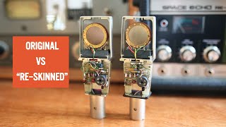 Video thumbnail for Original Vs. Reskinned Condenser Microphone Capsules by Cole Picks Vintage