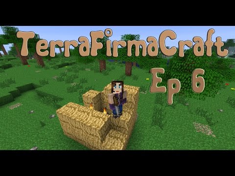 Minecraft TerraFirmaCraft Ep 6  The Mighty PickAxe!