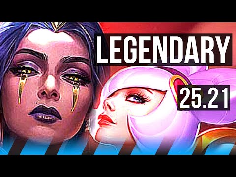 LEBLANC vs ORIANNA (MID) | Legendary, 9 solo kills, 51k DMG | EUW Diamond | 25.21