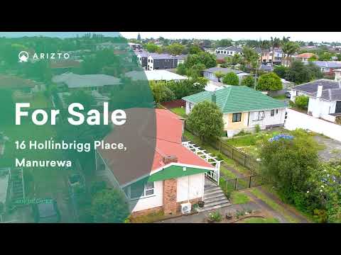 16 Hollinbrigg Place, Manurewa, Auckland, 3 bedrooms, 1浴, House