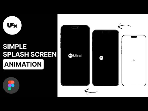 Animated Logo Splash Screen in Figma | Step-by-Step UI Animation Tutorial