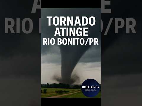 Tornado no Paraná