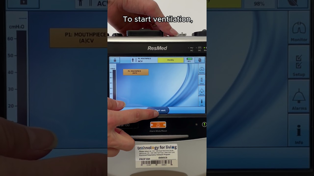 Turning Astral 150 on off, Start standby