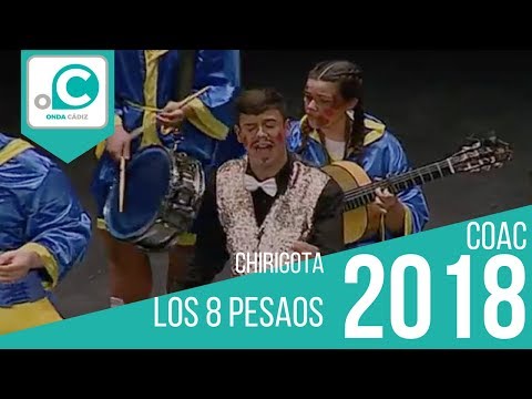 Chirigota juvenil, Los 8 pesaos - Final