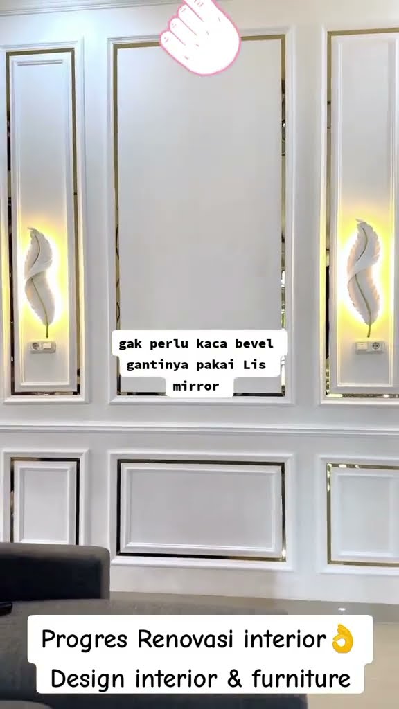 Transformasi interior jadi lebih kece dengan moulding! ✨ Siap bikin rumahmu makin stylish! 🏡