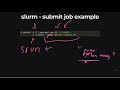 Slurm Job Scheduler Basics