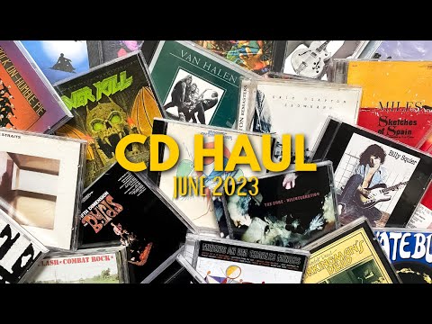 Rock/Metal/Jazz CD Haul: June 2023