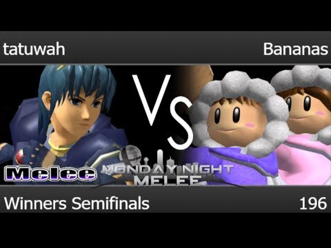 MNM 196 - tatuwah (Marth) vs Bananas (ICs) Winners Semifinals - Melee