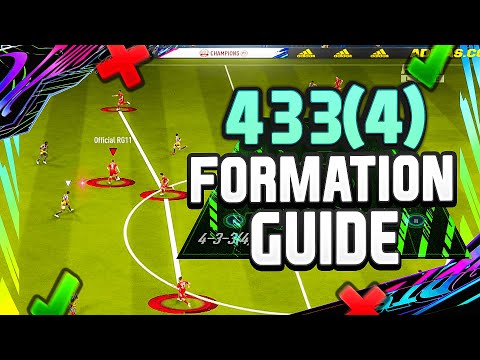 FIFA 21 | Why the 433(4) is a EPIC ATTACKING FORMATION! (Best Custom Tactics/Instructions)