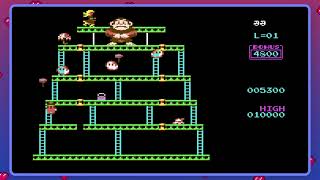 Donkey Kong on Commodore Plus/4 – Beating Level 2 (New 2025 Release!)