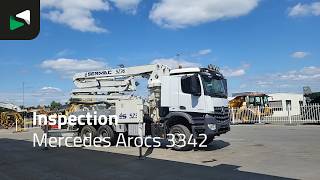 مضخة الخرسانة Mercedes-Benz Arocs 3342 6X4 SERMAC 5Z36 Concrete Pump Full Steel Euro 6 | صورة 4 - Machineryline