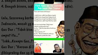 Download lagu Parah Humor Gus Dur: Indonesia Beda Ucapan Beda Tindakan#lucu #ngakak #fypシ #fypage #shortsfeed #fy mp3 Download lagu Parah Humor Gus Dur: Indonesia Beda Ucapan Beda Tindakan#lucu #ngakak #fypシ #fypage #shortsfeed #fy mp3