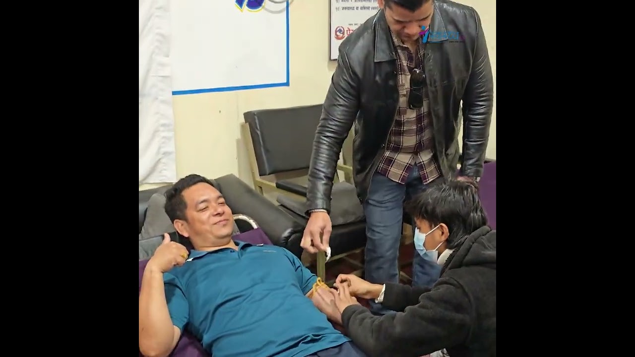 पत्रकार महासंघ बाँकेद्वारा आयोजित रक्तदान कार्यक्रम