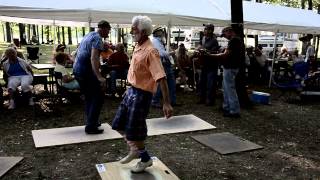 Buck Dancing at Summertown Bluegrass Festival