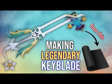 I Spent 40 Hours on This Oathkeeper Keyblade and You Won’t Believe the Result