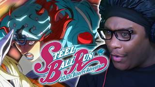 JOJO HATER Reacts to STEEL BALL RUN JoJo's Bizarre Adventure Official Trailer
