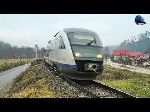 R3074 Oradea-Alesd-Bratca-Ciucea-Huedin-Aghires-Cluj Napoca in Defileul Crisului Repede Canyon