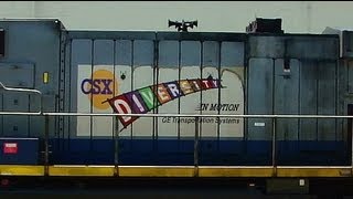 preview picture of video 'CSX #5000 Diversity in Motion in Baltimore'