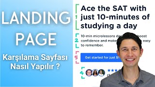 Landing Page - Karşılama Sayfası Nasıl Olmalı?