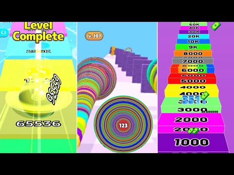 2048 | Ball Run Infinity vs Level Up Circles vs Number Run & Merge Master Games #cutiepie22yt