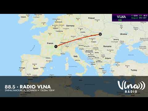 [FM-DX] Rádio Vlna (Slovakia) via Sporadic E in France • 24/07/2019