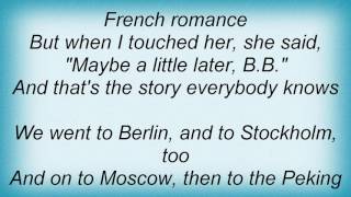 B.B. King - A Story Everybody Knows Lyrics