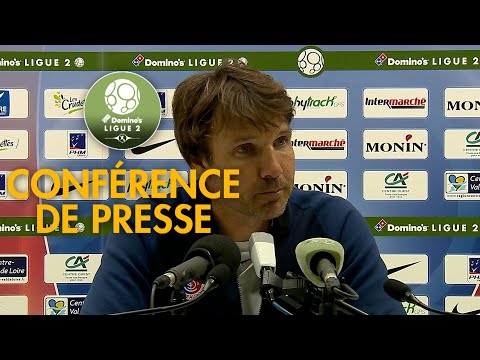 Conférence de presse Châteauroux - AS Béziers ( 2-0 )  / 2018-19