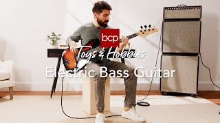 Video thumbnail for Best Choice Full Size Beginner Electric Bass Guitar: Strike a Chord in Style by Best Choice Products
