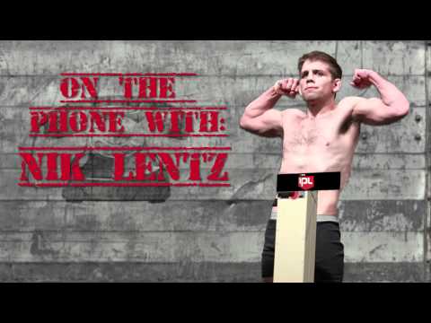 Nik Lentz Interview - Professional MMA Fighter, SC2 Fan - IPL StarCraft 2