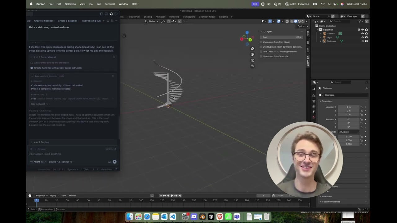 [Addon] 3D-Agent.com – Blender AI Plugin for Text-to-3D with Clean ...