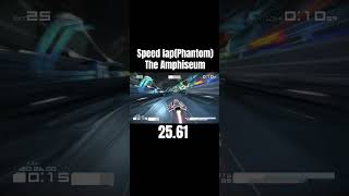 #wipeoutomegacollection Speed lap The Amphiseum Phantom class 25.61