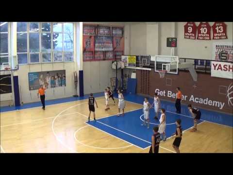 U14 BA Sparta vs BK Mělník - Q1 - 21.12.2014