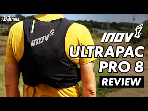 inov-8 ULTRAPAC PRO 8 Hydration Pack Review | Better than Salomon ADV Skin 12 Set? | Run4Adventure