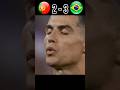 Portugal vs Brazil Imaginary FIFA World Cup Ronaldo vs Neymar #football #youtube #shorts