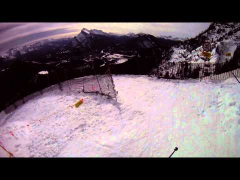 Super steep moguls.MOV