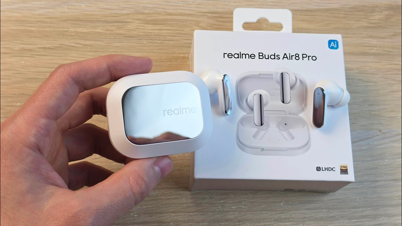 REALME BUDS AIR 8 PRO - ТОП НАУШНИКИ С ШУМОПОДАВЛЕНИЕМ 55 ДБ