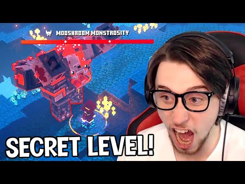 So I tried the Secret Level in Minecraft Dungeons