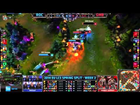 VandeR swings the chain - ROC vs GMB - Week 2 LCS Spring 2014